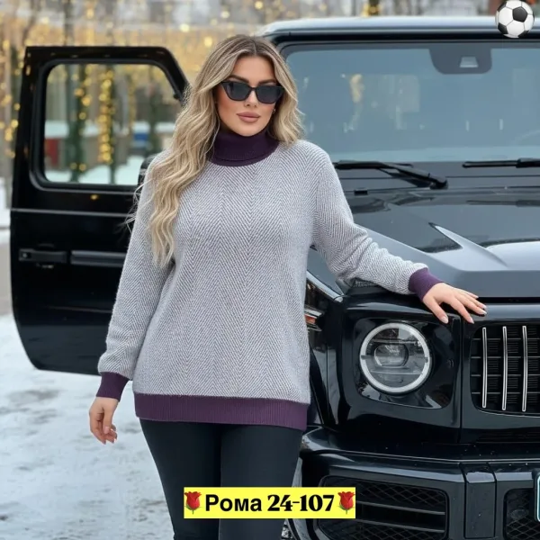 Тёплая кофта из качественного кашемира — фото 12