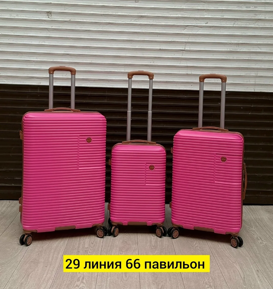 Набор из трёх чемоданов из прочного противоударного поликарбоната — фото 10