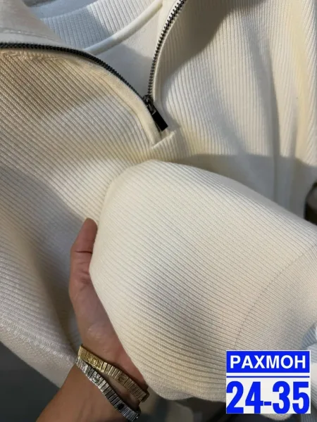Свитер на молнии - маленький секрет хорошего вида — фото 5