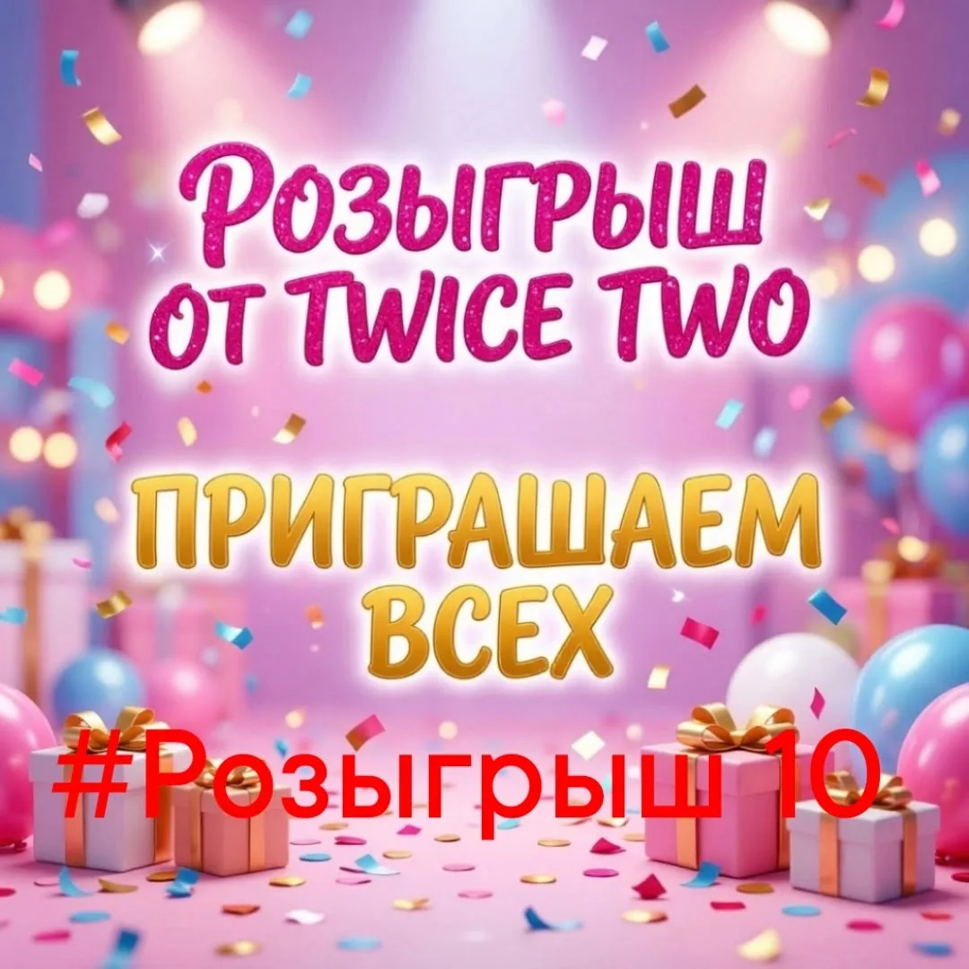 Twice Two Новый #розыгрыш10 от Twice Two — приглашаем всех — фото 1