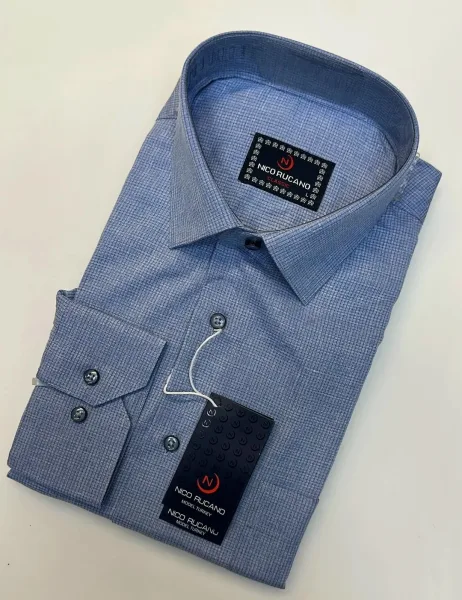 Рубашка Nikola Rossi CLASSIC (L-5XL), хлопок — фото 1