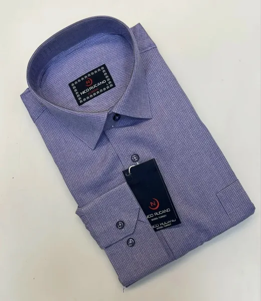 Рубашка Nikola Rossi CLASSIC (L-5XL), хлопок — фото 4