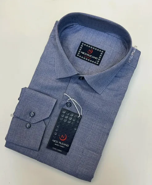 Рубашка Nikola Rossi CLASSIC (L-5XL), хлопок — фото 5
