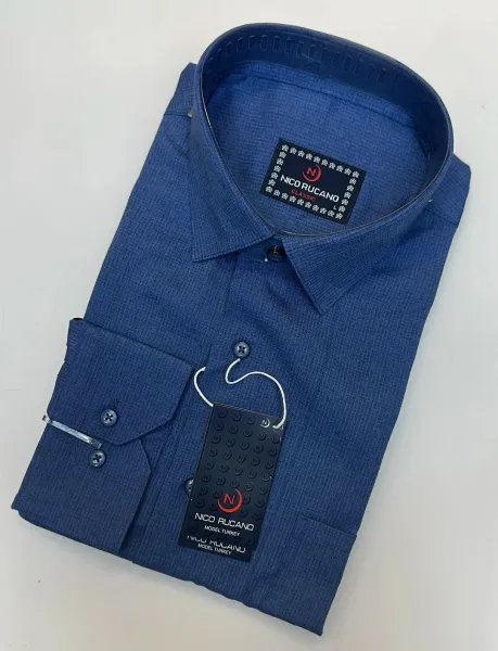 Рубашка Nikola Rossi CLASSIC (L-5XL), хлопок — фото 10