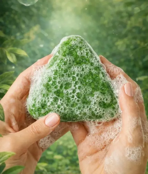 Shampoo Bar Зеленый шампунь Усьма для волос 100 Грам — фото 6
