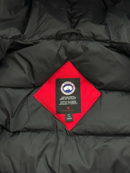 Куртка зимняя Canada Goose Expedition Kids, красная — фото 10