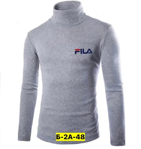 Мужская водолазка из флиса с начесом, подходит для повседневного ношения — фото 2