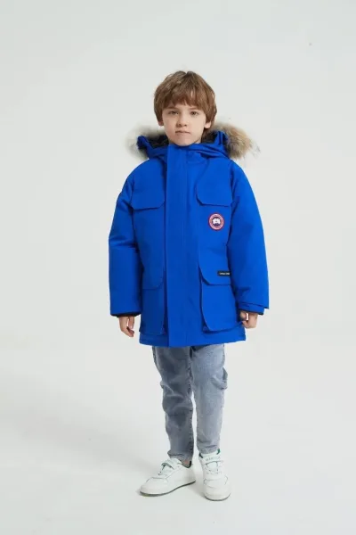 Canada Goose Expedition Kids детская пуховая парка — фото 1