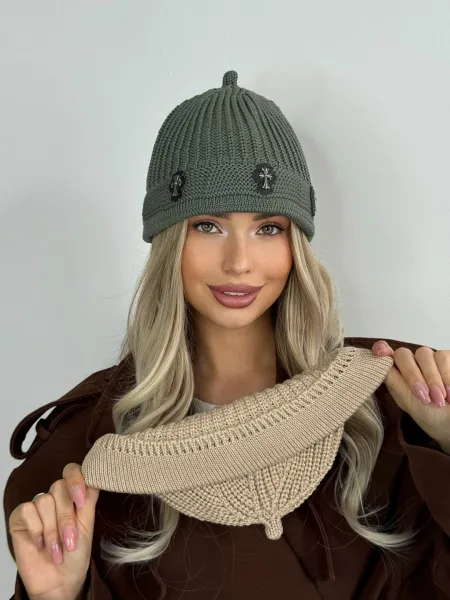 Шапка Панама из хлопка — фото 5