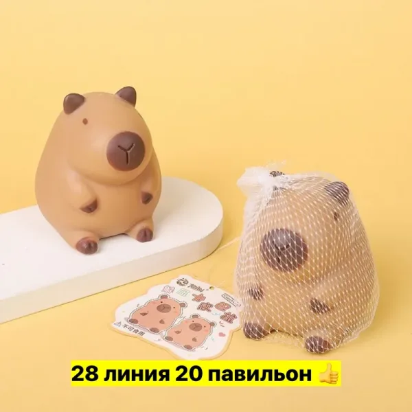 Антистресс силиконовый Капибара — фото 4