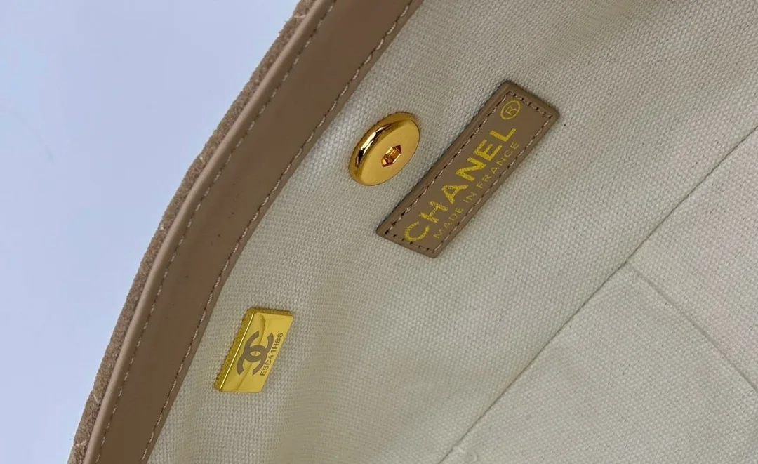 Сумка Chanel, замша — фото 9