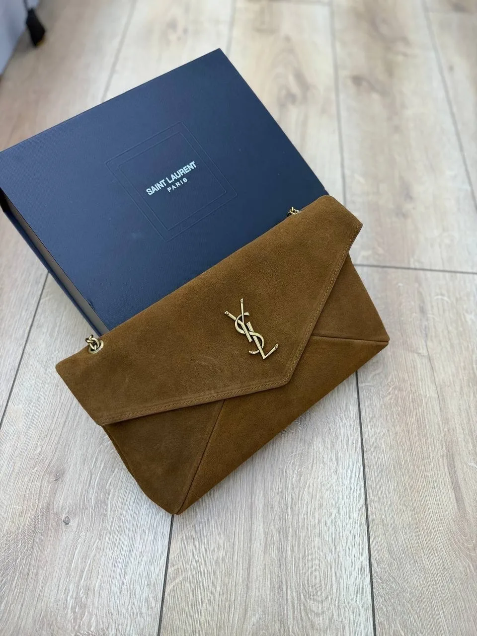 Кошелёк YSL, кожа — фото 1