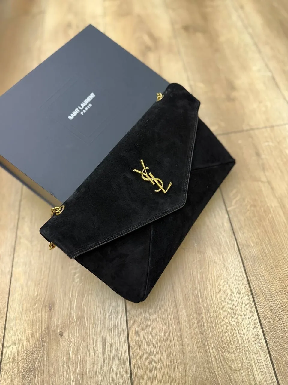 Кошелёк YSL, кожа — фото 2