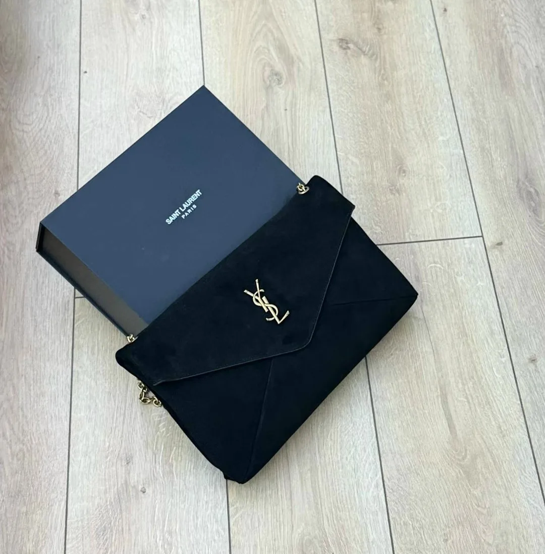 Кошелёк YSL, кожа — фото 7