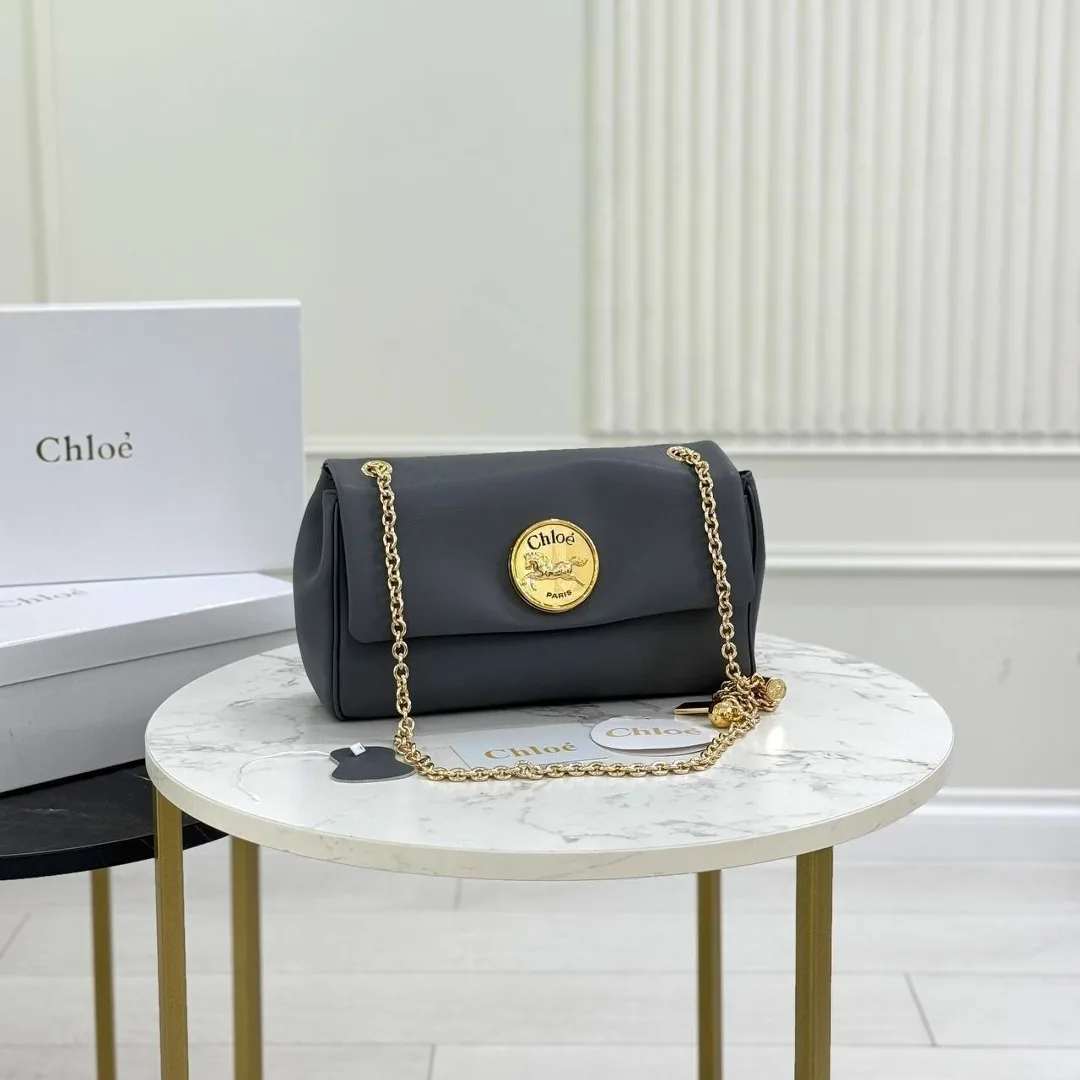 Клатч CHLOE, кожа — фото 2