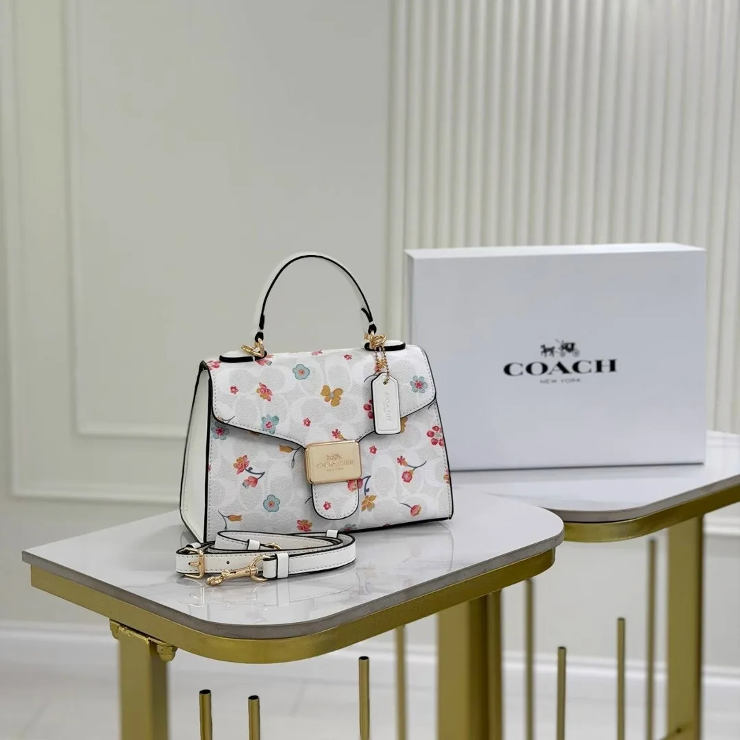 Сумка Coach кожа натуральная — фото 4