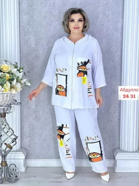 Костюм из ткани — фото 1