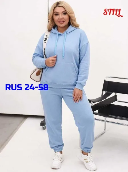 Костюм двойка из ткани двухн нитка — фото 1