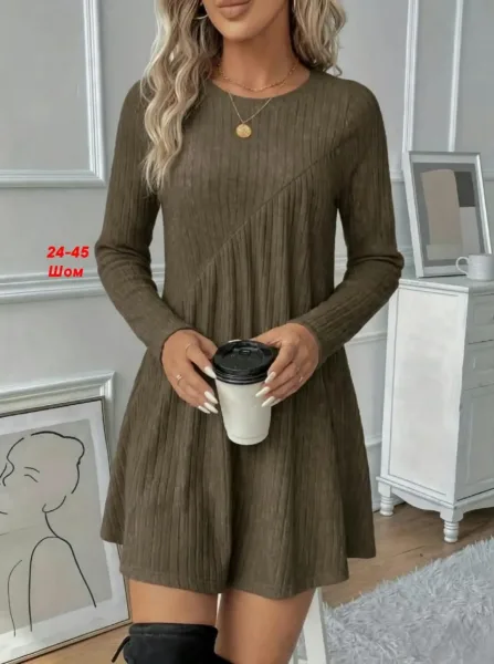 Платье из ткани лапша — фото 3