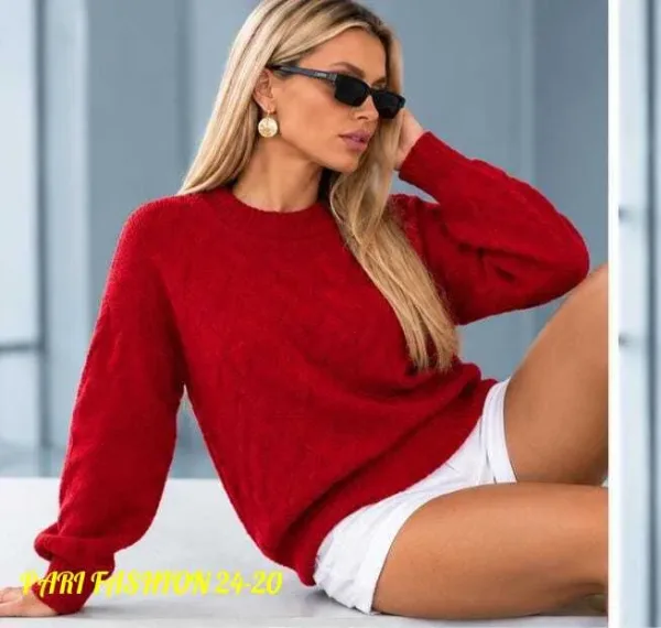 Кофточка отлично тянется, комфортно садится по фигуре и смотрится стильно — фото 6