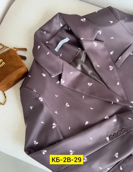 Пиджак из ткани — фото 13