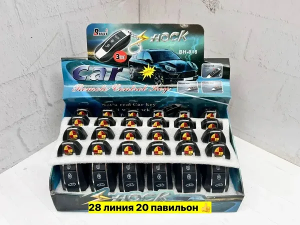 Игрушечный шокер фонарик ключи Порше — фото 4