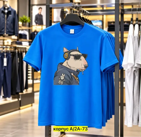 Мужская футболка из натурального хлопка — фото 6