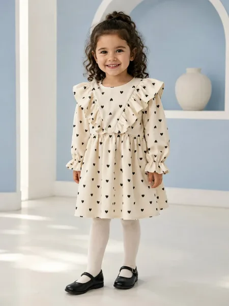 Мягкое платье из хлопка с свободным кроем — фото 15