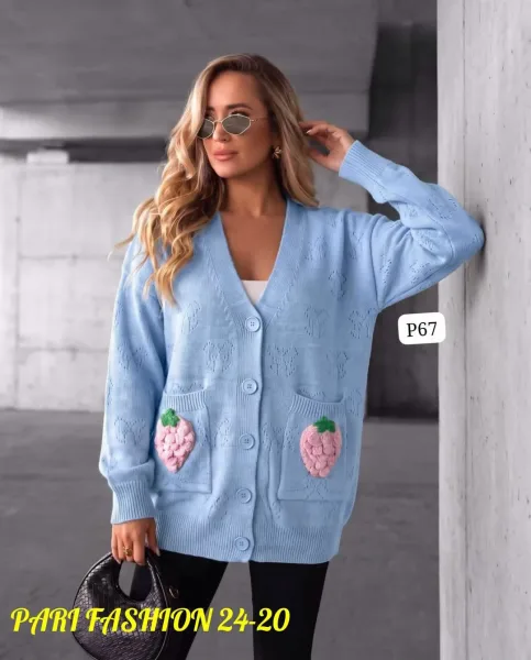 Кардиганы вязаные кашемировые — фото 2
