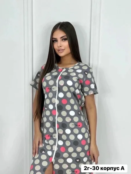 Халат из хлопка — фото 2