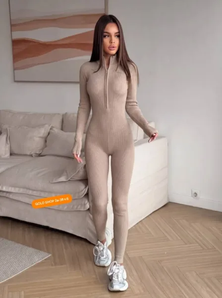 Комбинезон в рубчик Trend Fit — фото 3