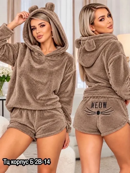 Пижама из мягкого махрового хлопка — фото 1