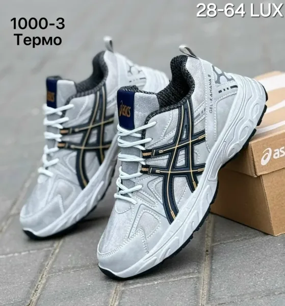Кроссовки мужские ASICS, термо, непромокаемые — фото 3