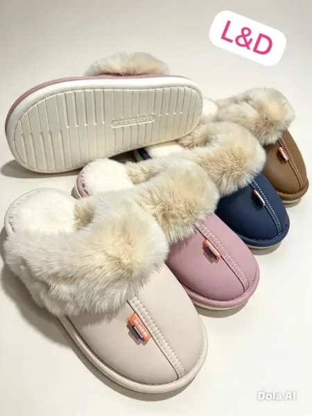 Тапочки женские резиновая подошва — фото 4