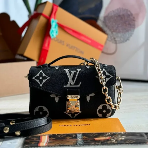 LV Сумка Канва + Кожа Натуральная ЛЮКС — фото 9