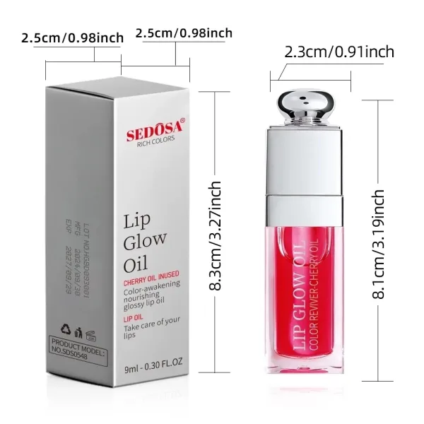 Sedosa Lip Glow Oil МАСЛО БЛЕСК ДЛЯ ГУБ — фото 10