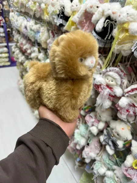 Мягкая игрушка в виде барашка — фото 2