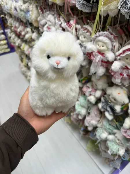 Мягкая игрушка в виде барашка — фото 3