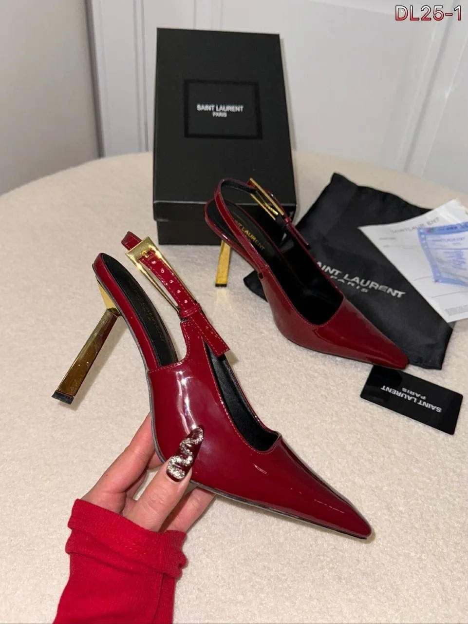 Туфли Saint Laurent 2026 ЛЕТО — фото 1