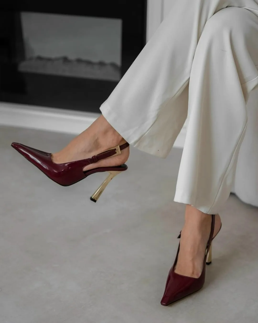 Туфли Saint Laurent 2026 ЛЕТО — фото 7