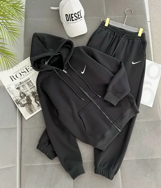 Спортивный костюм из трехнитки с начесом и подкладкой из флиса — фото 6