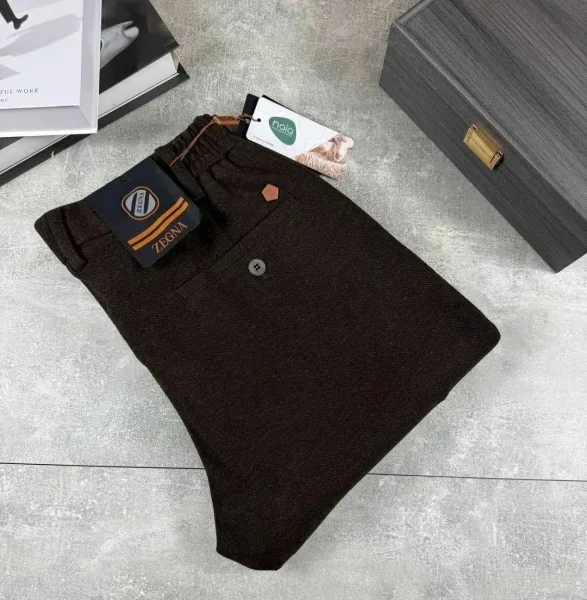 Брюки ZEGNA кашемир — фото 10