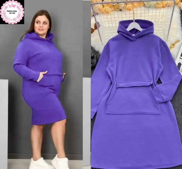Платье из флиса — фото 2