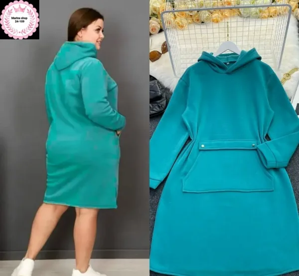 Платье из флиса — фото 5