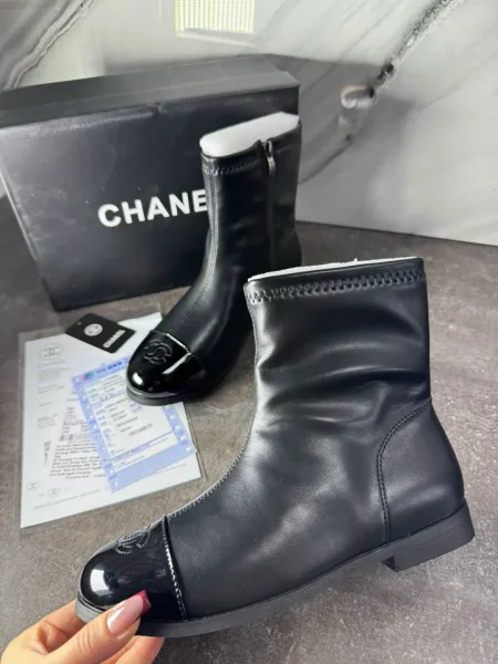 Туфли CHANEL из искусственной кожи — фото 2