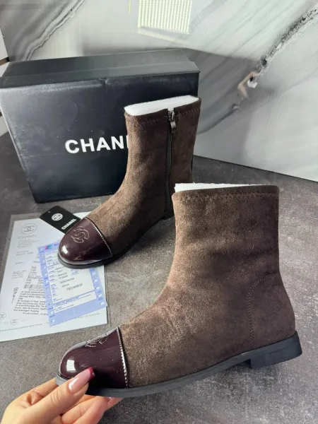 Туфли CHANEL из искусственной кожи — фото 3