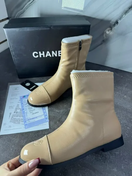 Туфли CHANEL из искусственной кожи — фото 4
