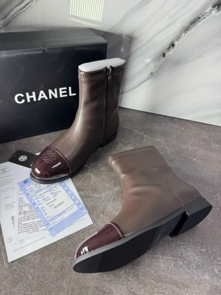 Туфли CHANEL из искусственной кожи — фото 6