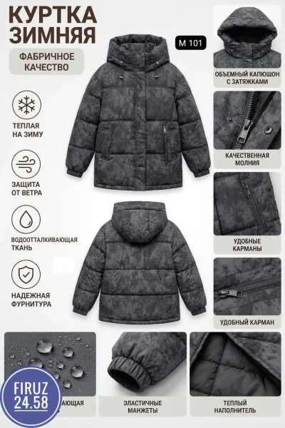 Тёплая, стильная и удобная куртка для холодного сезона — фото 2
