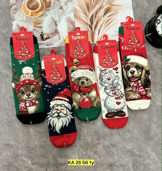 Носки женские из хлопка — фото 3